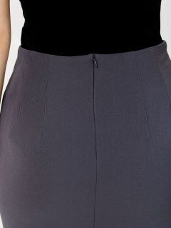 Юбка светло-серая в деловом стиле Priz(фото5)