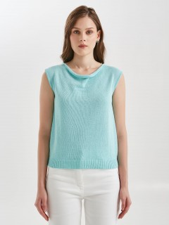 Блузка вязаная без рукавов Priz(фото4)