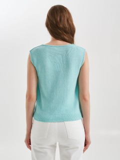 Блузка вязаная без рукавов Priz(фото5)
