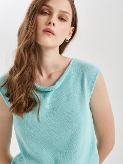Блузка вязаная без рукавов Priz(фото3)