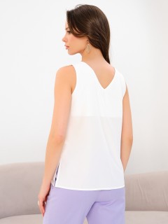 Топ с V-образным вырезом горловины Priz(фото6)