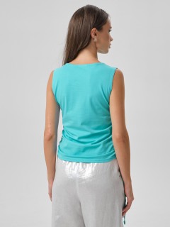 Топ трикотажный с драпировкой Priz(фото5)