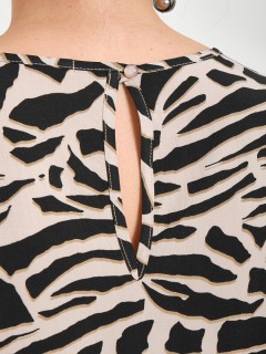 Блузка без рукавов с принтом Priz(фото6)