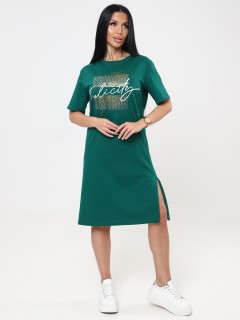 Платье домашнее трикотажное с принтом Iv-capriz(фото6)