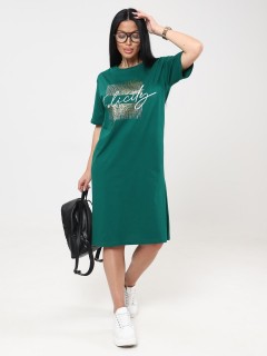 Платье домашнее трикотажное с принтом Iv-capriz(фото3)