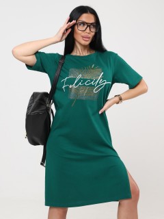 Платье домашнее трикотажное с принтом Iv-capriz(фото2)