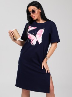 Платье домашнее трикотажное с принтом Iv-capriz(фото2)