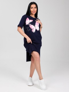 Платье домашнее трикотажное с принтом Iv-capriz(фото8)