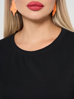 Платье комбинированное с разрезами по низу Dora(фото4)