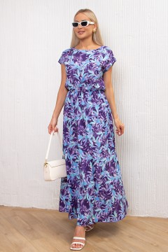 Платье длинное с принтом Дарья №135 Valentina(фото2)