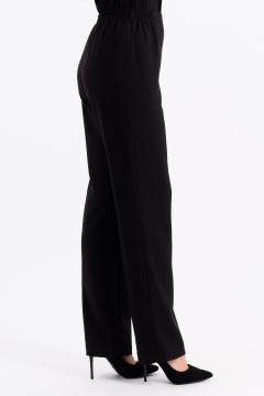 Брюки однотонные чёрного цвета Braslava(фото3)