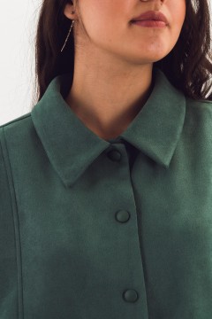 Жакет укороченный светло-зелёный Braslava(фото4)