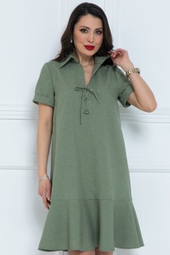 Платье-трапеция с поясом Diolche(фото3)