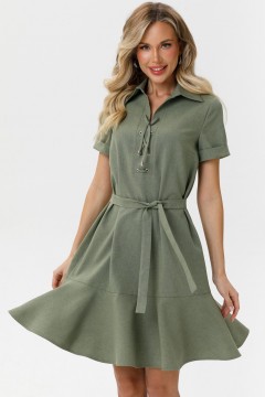 Платье-трапеция с поясом Diolche