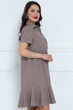 Платье-трапеция с поясом Diolche(фото6)