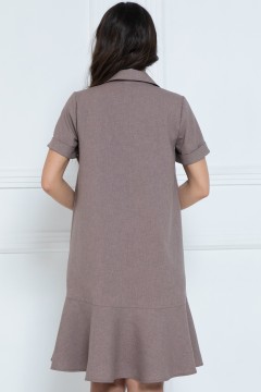 Платье-трапеция с поясом Diolche(фото7)