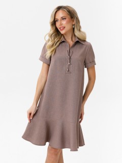 Платье-трапеция с поясом Diolche(фото3)