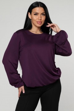 Блузка трикотажная в цвете баклажан Iv-capriz