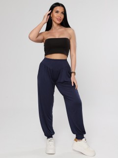 Брюки спортивные тёмно-синие Iv-capriz(фото2)