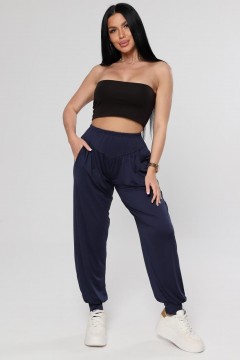 Брюки спортивные тёмно-синие Iv-capriz