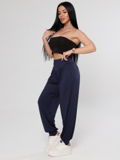 Брюки спортивные тёмно-синие Iv-capriz(фото3)