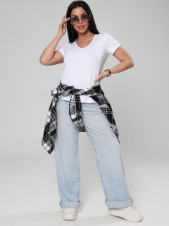 Футболка трикотажная белого цвета Iv-capriz(фото2)