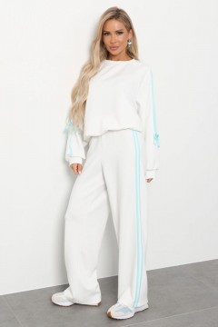 Брюки широкие с лампасами Jetty