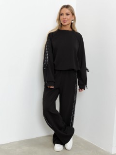 Брюки широкие с лампасами Jetty(фото7)