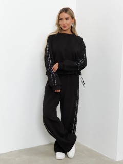 Брюки широкие с лампасами Jetty(фото2)