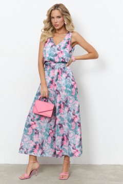 Комбинезон с широкими брюками-палаццо Jetty