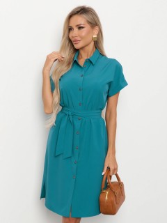 Платье-рубашка с поясом Jetty(фото6)
