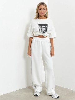 Брюки широкие с лампасами Jetty(фото2)