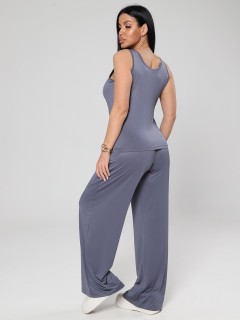 Костюм трикотажный серый с брюками Iv-capriz(фото8)