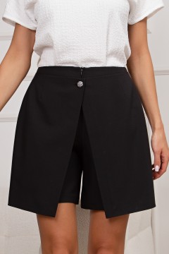 Шорты чёрные короткие Урсула №2 Valentina(фото3)