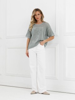 Блуза вязаная с короткими рукавами Priz(фото2)