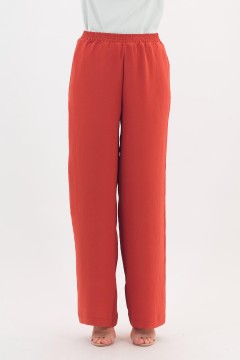 Брюки-палаццо красные Braslava(фото3)