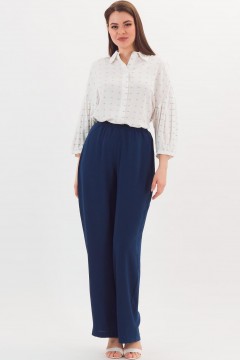 Брюки-палаццо синего цвета Braslava