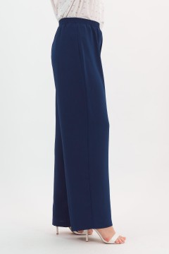 Брюки-палаццо синего цвета Braslava(фото4)