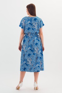 Платье синее с кулиской Braslava(фото4)