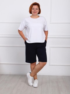 Шорты с карманами однотонные Iv-capriz(фото4)