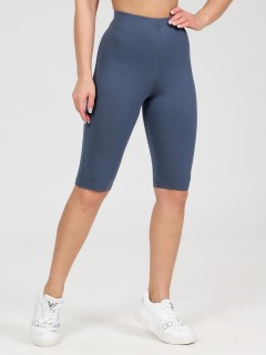 Велосипедки трикотажные серые Iv-capriz(фото4)