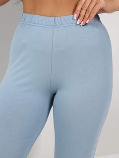 Велосипедки трикотажные в серо-голубом цвете Iv-capriz(фото4)