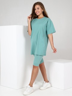 Велосипедки трикотажные в оливковом цвете Iv-capriz(фото7)