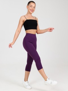 Бриджи трикотажные в цвете баклажан Iv-capriz(фото5)