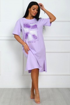 Платье домашнее трикотажное с принтом Iv-capriz