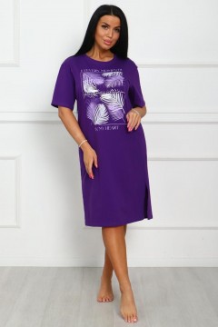 Платье домашнее трикотажное с принтом Iv-capriz