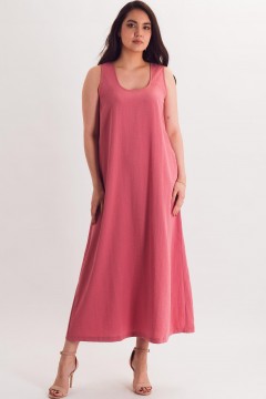 Сарафан льняной длины макси Braslava