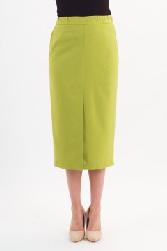 Юбка удлинённая светло-зелёного цвета Braslava(фото2)
