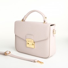 Сумка женская-мессенджер бежевого цвета Textura(фото6)