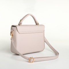 Сумка женская-мессенджер бежевого цвета Textura(фото8)